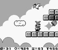 une photo d'Ã©cran de Super Mario Land 2 sur Nintendo Game Boy